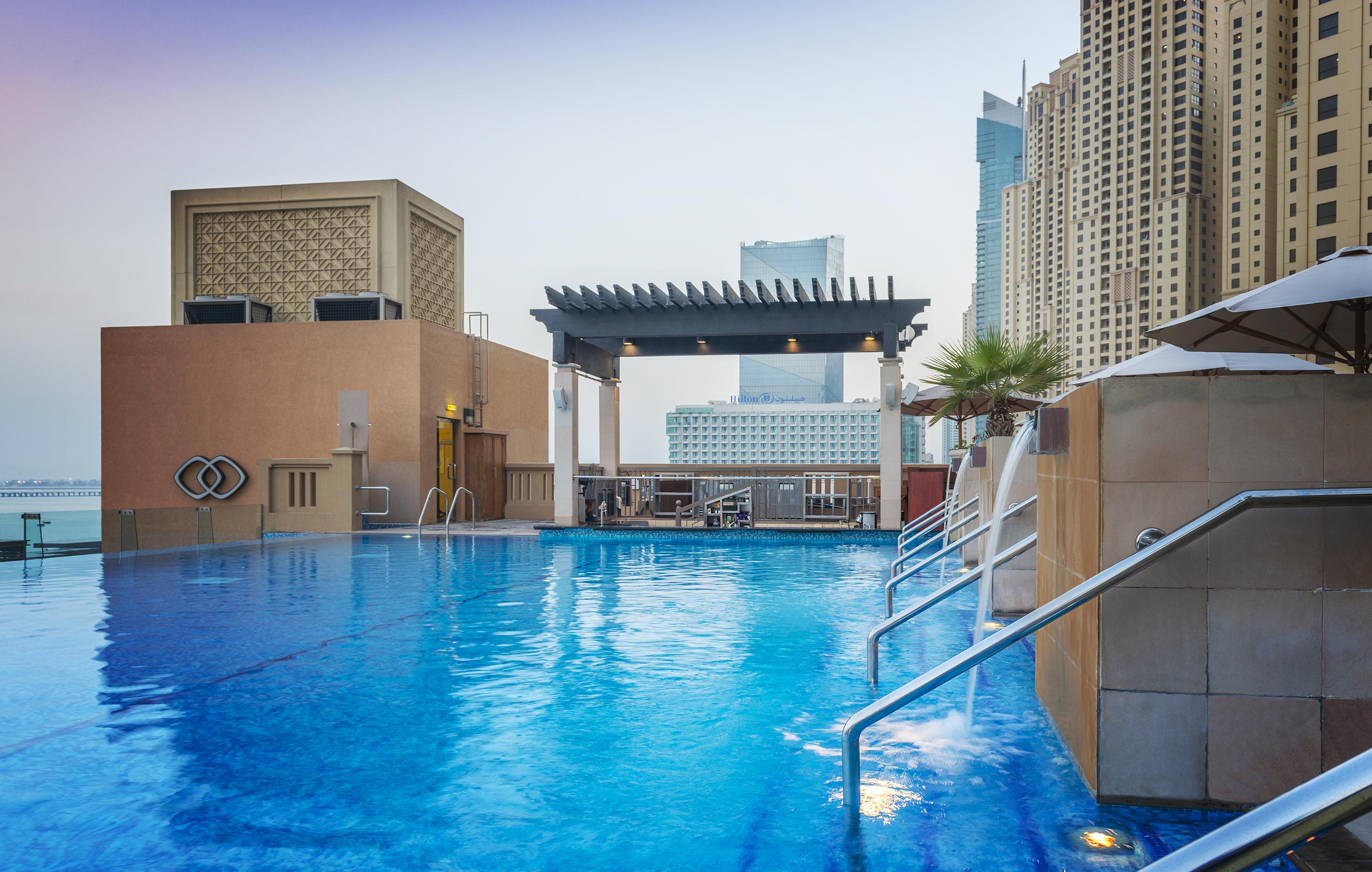 Sofitel Dubai Jumeirah Beach Hotel Exterior photo Swimming pool