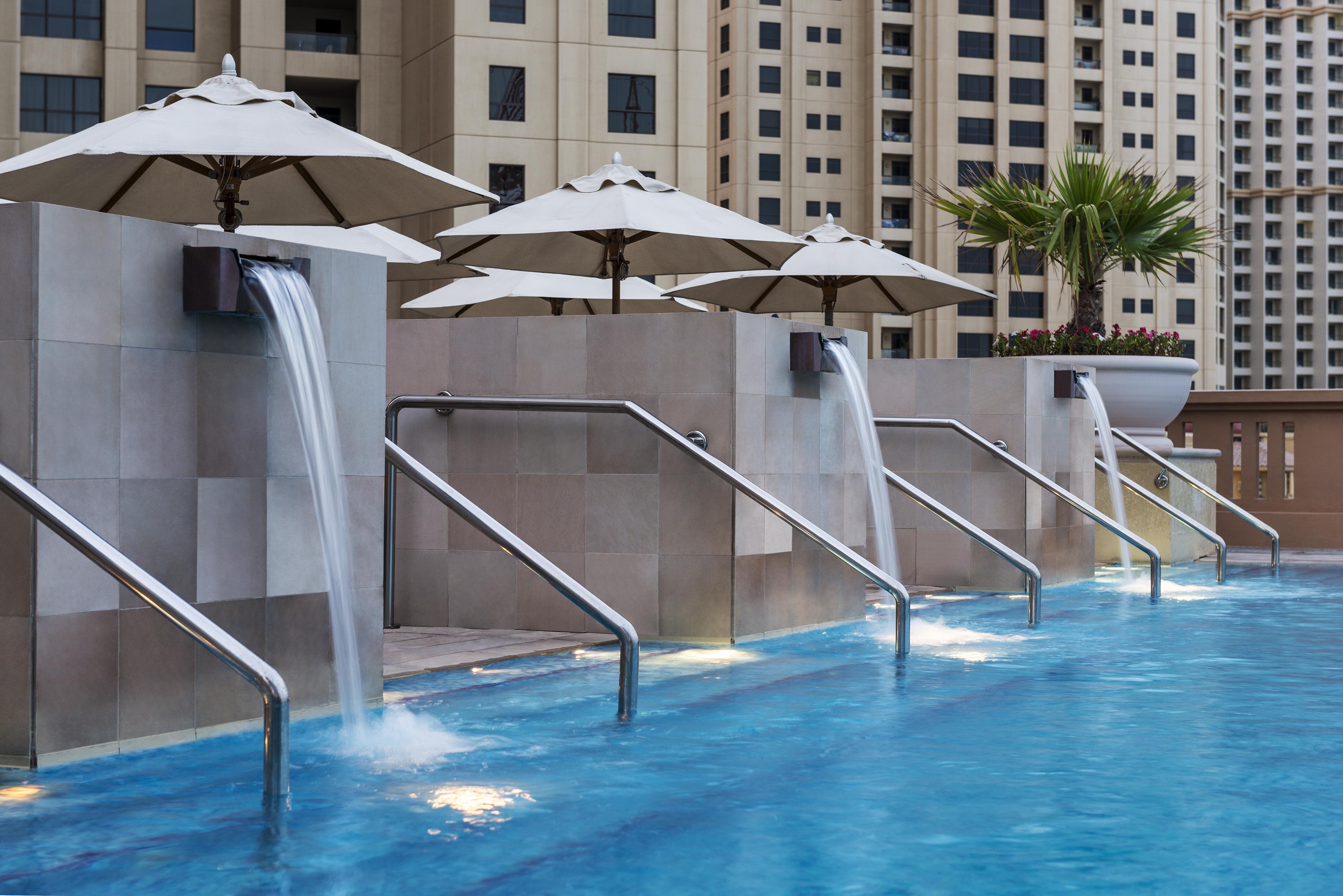 Sofitel Dubai Jumeirah Beach Hotel Exterior photo Fountains at Jumeirah Jumeirah